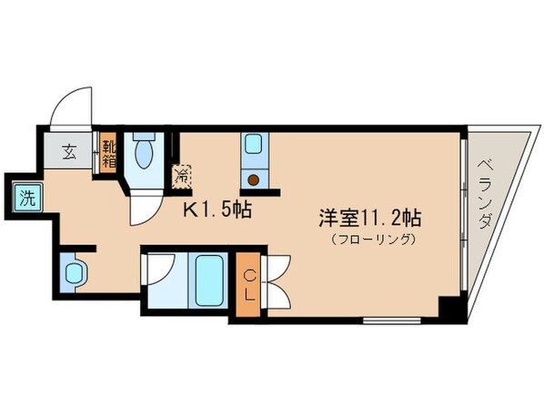 山科ＩＭビルの物件間取画像